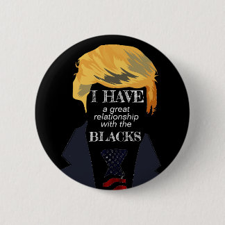 Badge Rond 5 Cm Citations terribles d'atout - les noirs