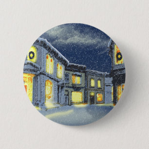 Badge Rond 5 Cm City Sidewalks