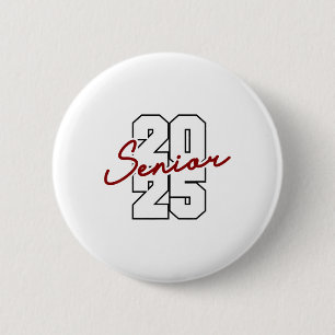 Badge Rond 5 Cm Cl De 2025 Aînés Diplôme De Collège Secondaire