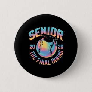 Badge Rond 5 Cm Cl de 2026 Softll senior La dernière manche 
