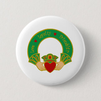Badge Rond 5 Cm Claddagh