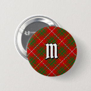 Badge Rond 5 Cm Clan Bruce Tartan