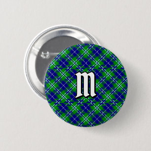 Badge Rond 5 Cm Clan Douglas Tartan Button