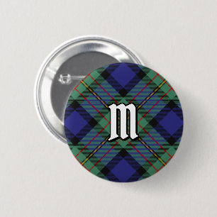 Badge Rond 5 Cm Clan MacLaren Tartan