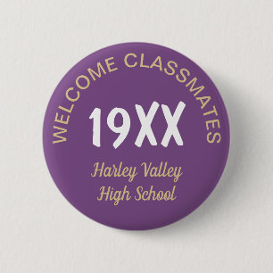 Badge Rond 5 Cm Class Reunion fun! Custom reunion button