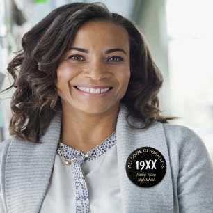 Badge Rond 5 Cm Class Reunion fun! Custom reunion button