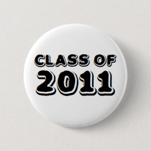 Badge Rond 5 Cm classe de 2011
