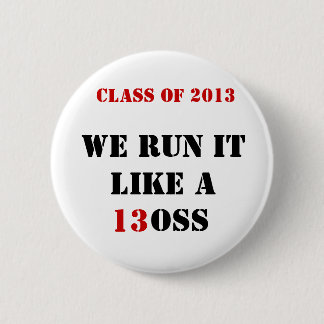 Badge Rond 5 Cm Classe de 2013 autocollants