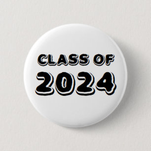 Badge Rond 5 Cm classe de 2024