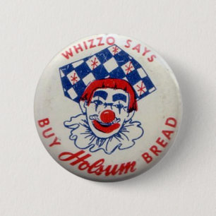Badge Rond 5 Cm Classique de bouton de Whizzo