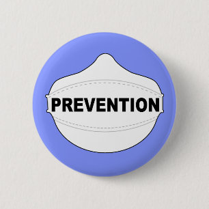 Badge Rond 5 Cm Clé de prévention