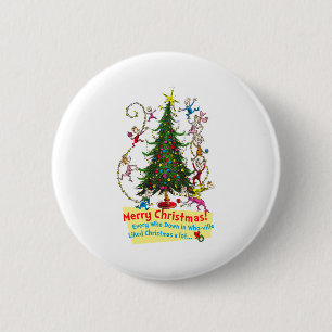 Badge Rond 5 Cm Clic Joyeux Noël