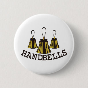 Badge Rond 5 Cm Clochettes