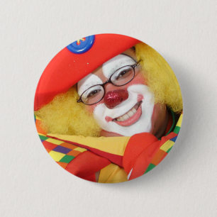 Badge Rond 5 Cm Clowns