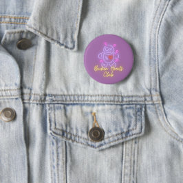 Badge Rond 5 Cm Club Coeurs brisés