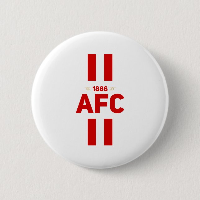 Badge Rond 5 Cm Club de football d'Arsenal (Devant)