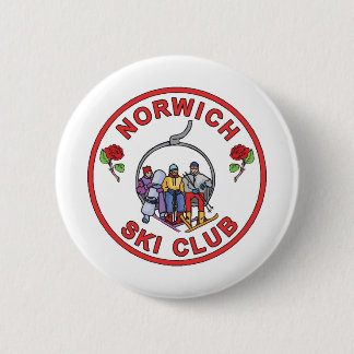 Badge Rond 5 Cm Club de ski de Norwich
