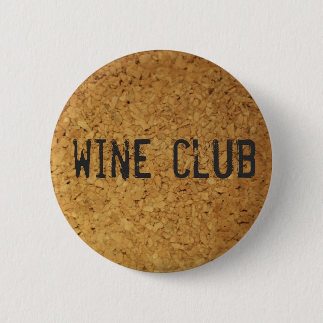 Badge Rond 5 Cm Club de vin (Devant)