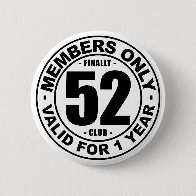 Badge Rond 5 Cm Club enfin 52 (Devant)