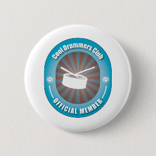 Badge Rond 5 Cm Club frais de batteurs