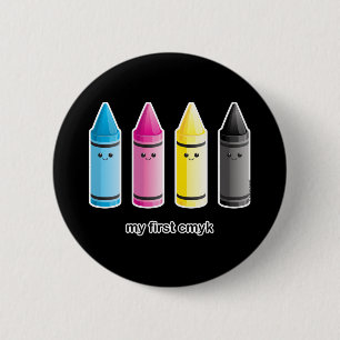 BADGE ROND 5 CM CMYK