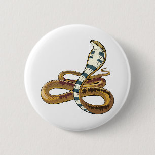 Badge Rond 5 Cm cobra