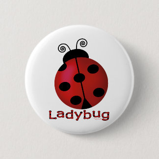 Badge Rond 5 Cm Coccinelle simple