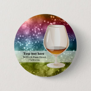 Badge Rond 5 Cm Cocktails