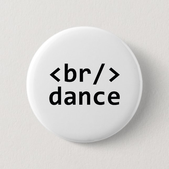 Badge Rond 5 Cm Code de rupture (Devant)