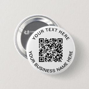 Badge Rond 5 Cm Code QR promotionnel