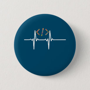 Badge Rond 5 Cm Coders Funny Codage du programmeur de logiciel i