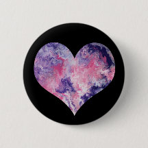 Coeur rose et pourpre
