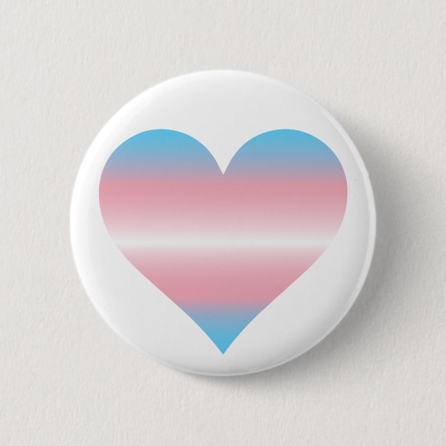 Badge Rond 5 Cm Coeur trans (Devant)