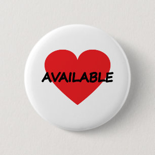 Badge Rond 5 Cm coeur unique disponible