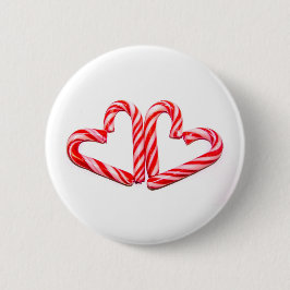Badge Rond 5 Cm Coeurs de sucre de canne