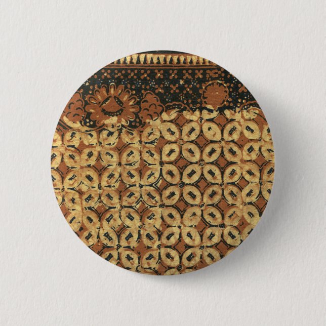 Badge Rond 5 Cm Coffee Bean Earthy Boho Rustique (Devant)