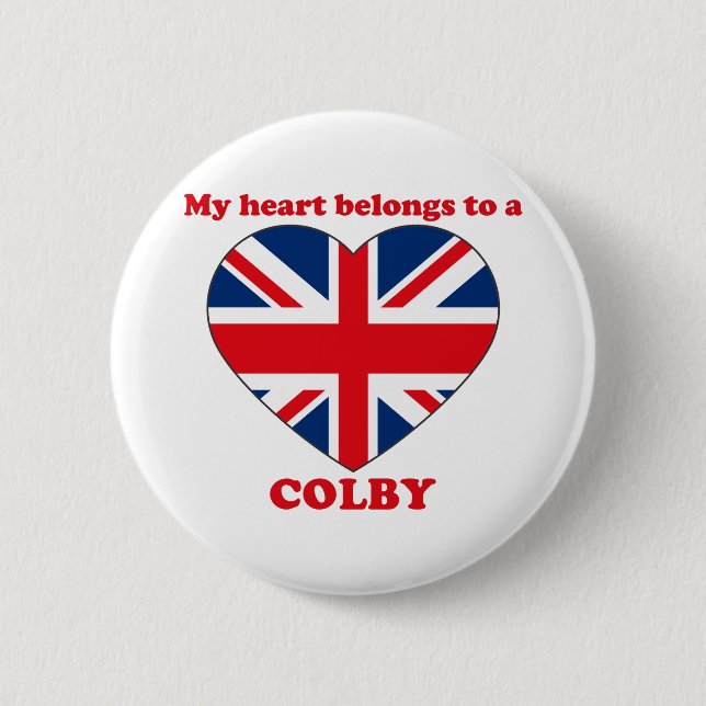 Badge Rond 5 Cm Colby (Devant)