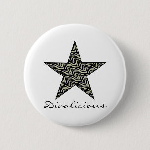 Badge Rond 5 Cm Collection de Divalicious