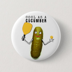 Badge Rond 5 Cm collection de pickleball
