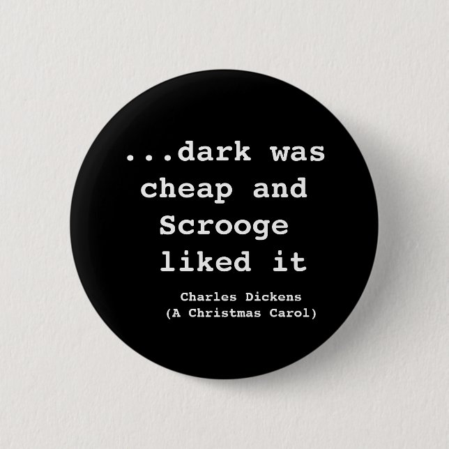 Badge Rond 5 Cm Collection Foncée-Le de grippe-sou (Devant)