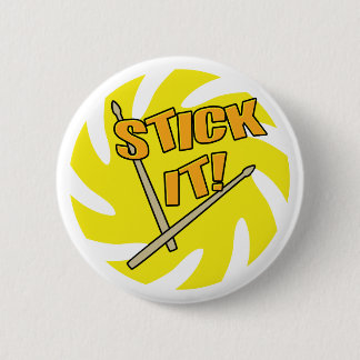 Badge Rond 5 Cm Collez-le bouton