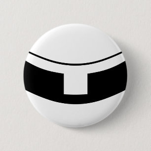 Badge Rond 5 Cm Collier du prêtre catholique