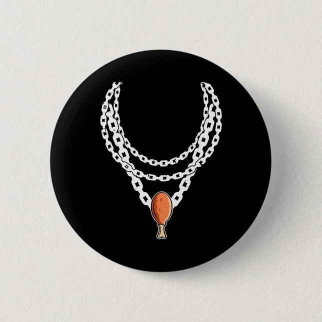 Badge Rond 5 Cm Collier Turquie Pendentif de jambe Jour d'Action d (Devant)