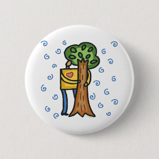 Badge Rond 5 Cm Colorant d'arbre