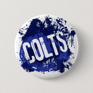 BADGE ROND 5 CM COLTS DE GRUNGE ET D'ÉCLABOUSSURE