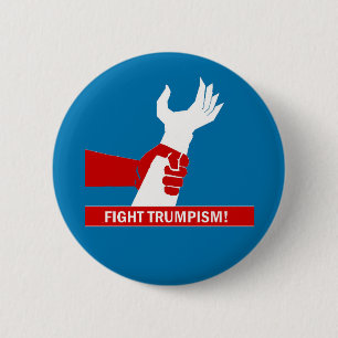 Badge Rond 5 Cm Combat Trumpism !