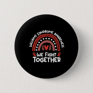 Badge Rond 5 Cm Combattre ensemble Mois de la sensibilisation Synd