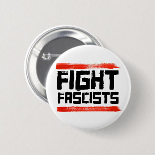BADGE ROND 5 CM COMBATTRE LES FASCISTES