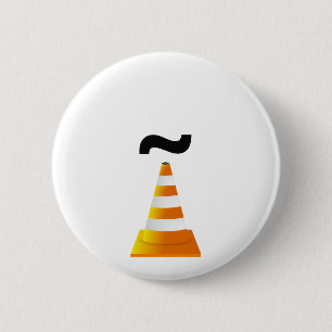 Badge Rond 5 Cm Comédie d'Espagnol de Cono Coño