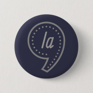 Badge Rond 5 Cm Comma la Kamala Harris